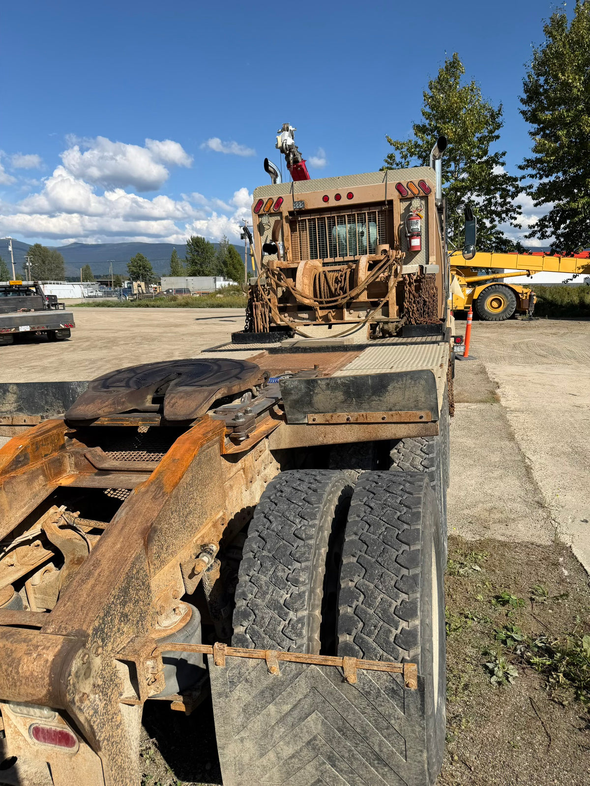 2007 Western Star Tri Drive Winch Truck