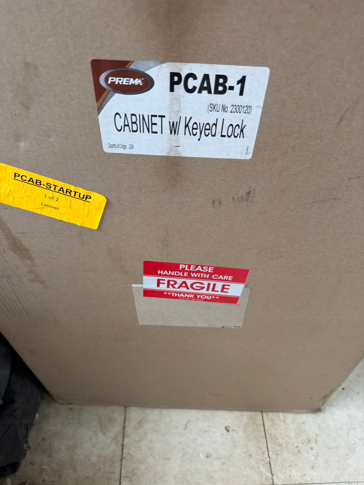 PREMA TIRE REPAIR KIT CABINET