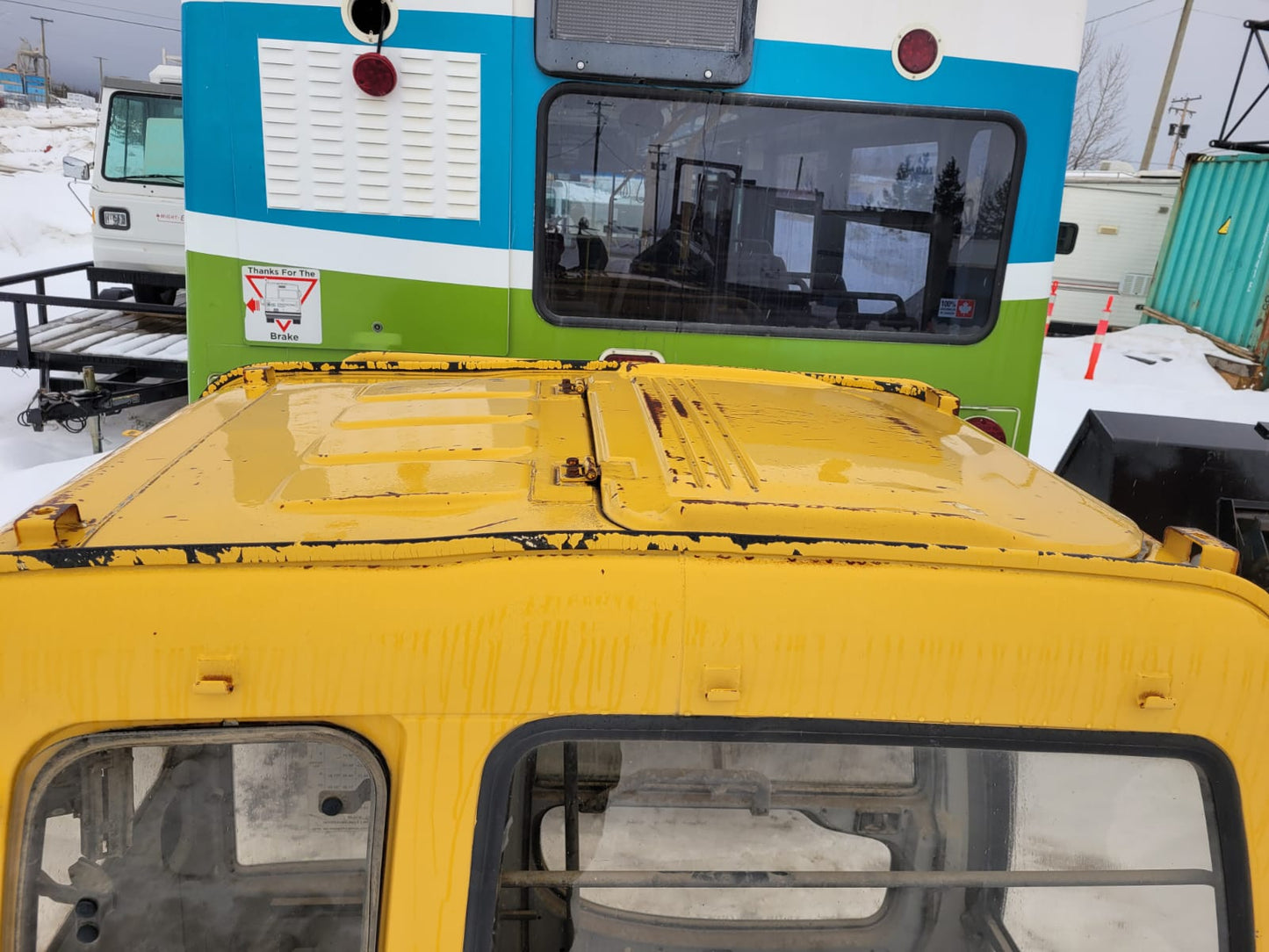 Hitachi 450 Excavator Cab